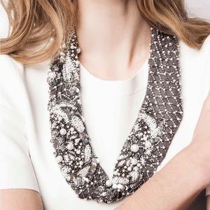 Mignonne Gavigan Charo 4 Pearl Grey Necklace